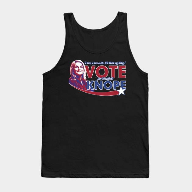Vote Knope Tank Top by ZZDeZignZ